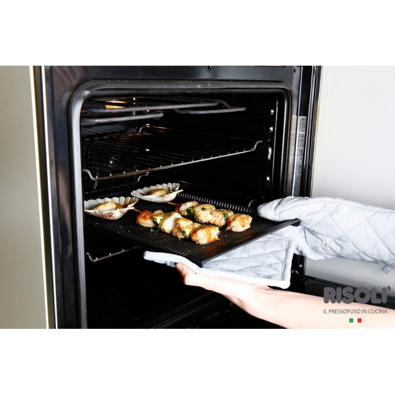 Professional Risoli Επαγγελματική Επιφάνεια Ψησίματος 38x26,5εκ Professional Risoli Επαγγελματική Επιφάνεια Ψησίματος 38x26,5εκ